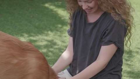 The friendship between humans and dogs makes me so happy to see this