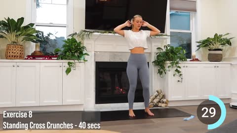 At Home 10 Minute HIIT Workout