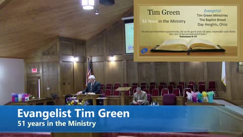 Evangelist Tim Green // Old Timer's Conference // 3/29/2021