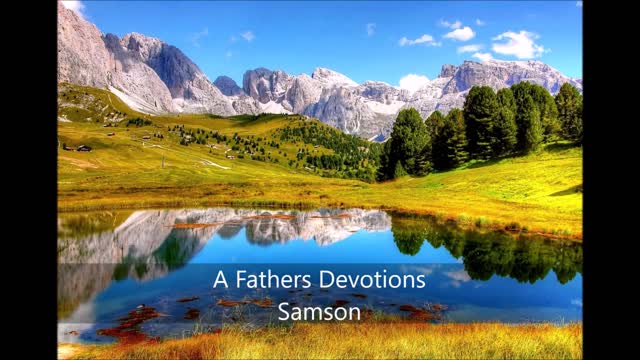 A Father's Devotions Samson