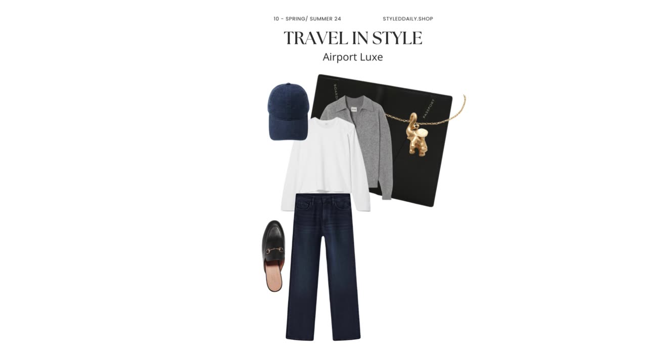 Styling an “Airport Luxe” Look - Travel in Style | Styled Daily