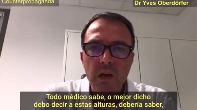Dr.Yves Oberdorfer no al cubrebocas o mascarillas en niños