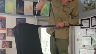 Six Foot Carpet Python in School