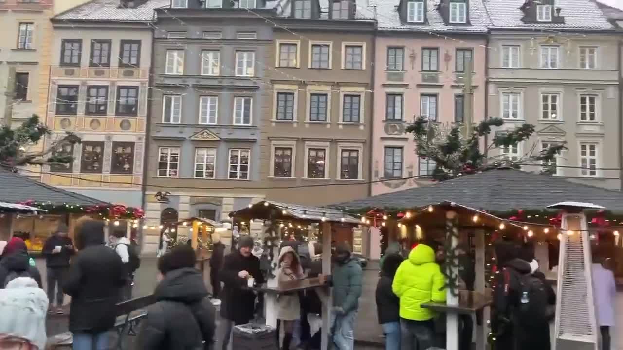 Vánoční trhy v Polsku