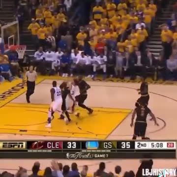 Blocked by Lebron.. Happy Birthday King!!!