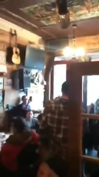 WATCH: Entire Restaurant Chants "Get Out!" as Covid Police Try (and Fail) to Shut It Down