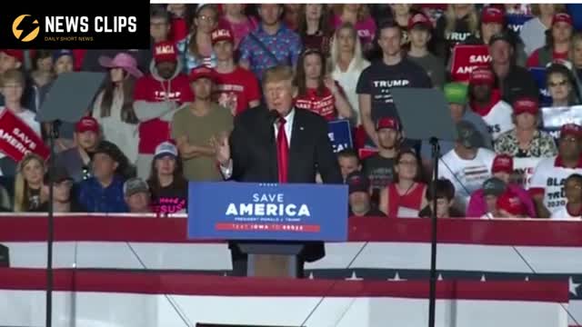 Trump Rally In Des Moines,Iowa 2021 Highlights Part 2