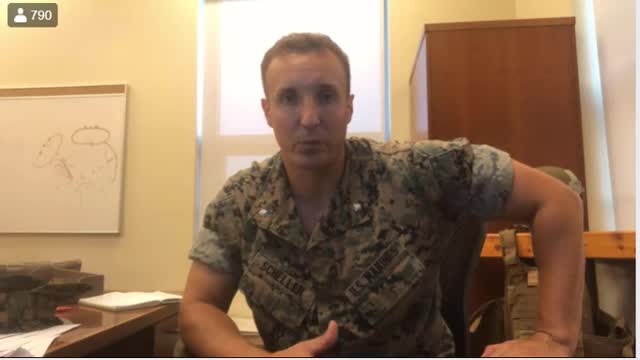 Marine in viral video