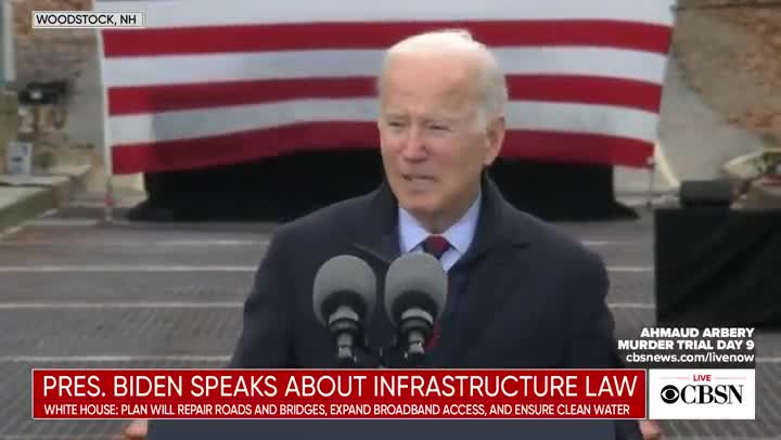 BIDEN in NH: How Do I Cross a Bridge in a Snowstorm? What If There’s a Fire on the Other Side?