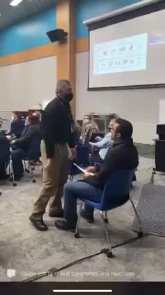 HORRIFYING: Security Drags Maskless Man From NY School Board Meeting