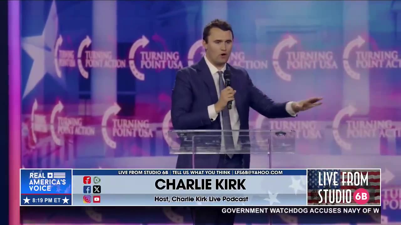 CHARLIE KIRK’S MESSAGE FOR REPUBLICANS IN CONGRESS