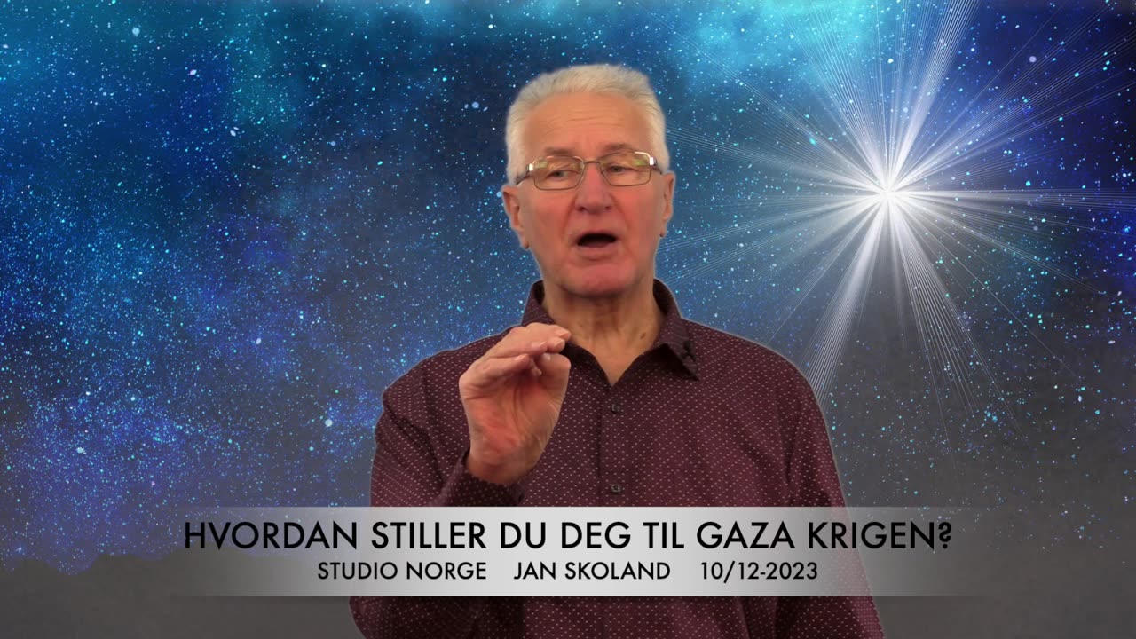 Jan Skoland: Hvordan stilller du deg til Gaza krigen?