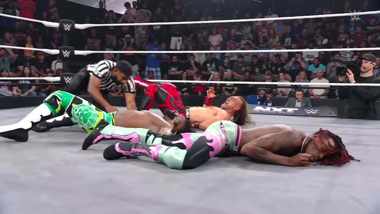 Fraxiom retain the NXT Tag Team Title in thrilling fashion : WWWE NXT, 29 oct 2024