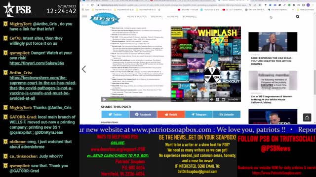 2022-05-18 11:00 EDT - Common Law Civics: with Gerard of National Liberty Alliance