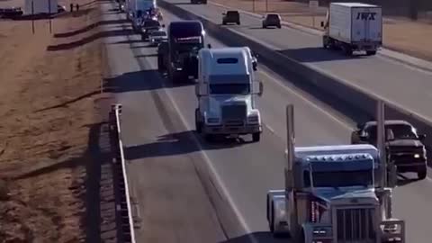 People's Convoy in Oklahoma heading to Washington DC 🇺🇸