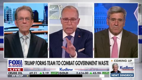 How does Trump plan to cut government waste?