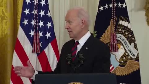 Biden: "The first lady's husband has Covid"