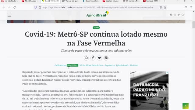 Isolamento e uso de máscaras - as contradições não param!!!!!!