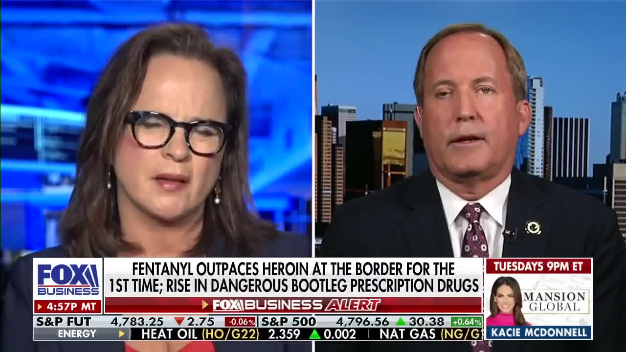 Texas AG Paxton on fentanyl crisis unraveling at US southern border