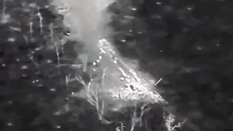 Attacking Russian APC Hits a Mine(Incredible)