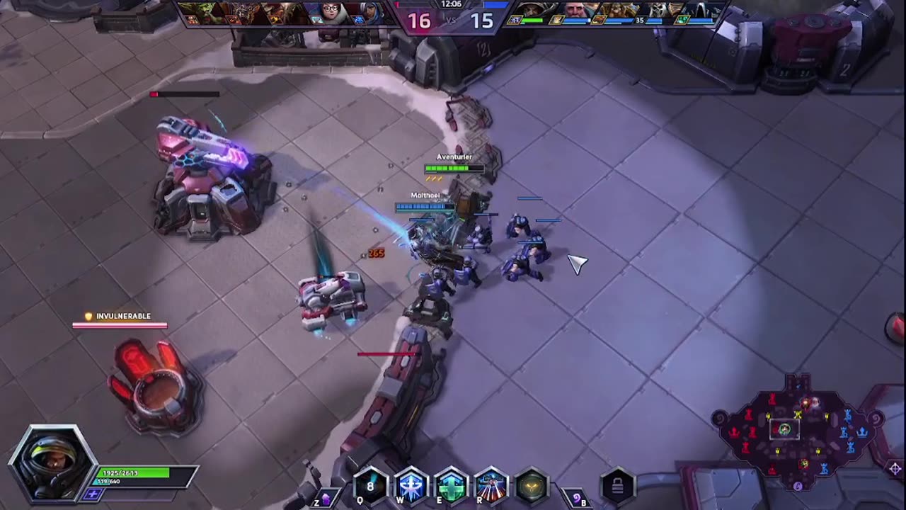 Heroes of the storm gameplay as Jaina proudmore august 30 no 3