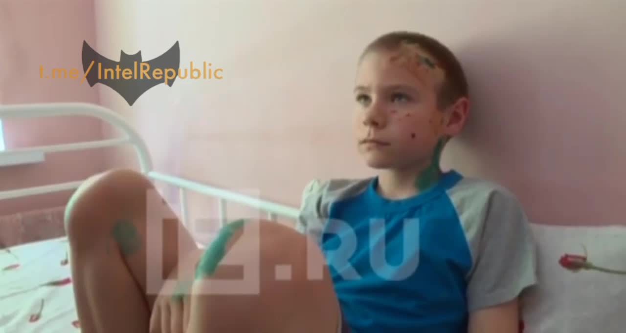 Child describes being under Ukrainian shelling along with his mom