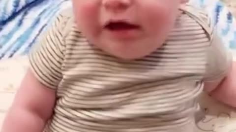 Funny Baby Videos playing # Short