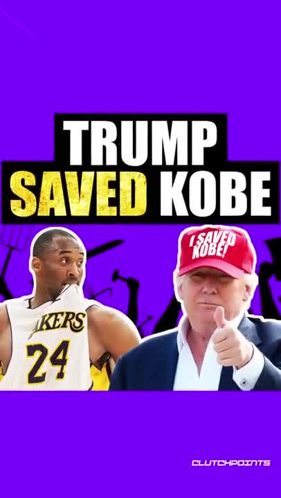 Donald Trump SAVED Kobe From Huge Fight | Clutch #Shorts
