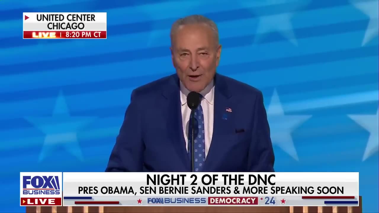 Chuck Schumer: Only one candidate will move America forward