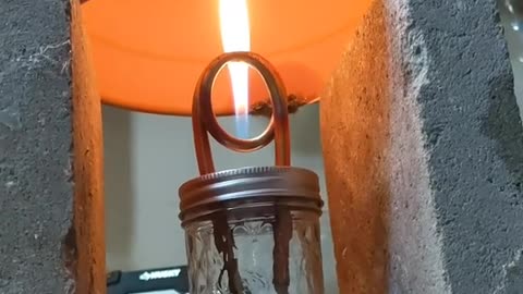 Copper coil Lamp/Heater