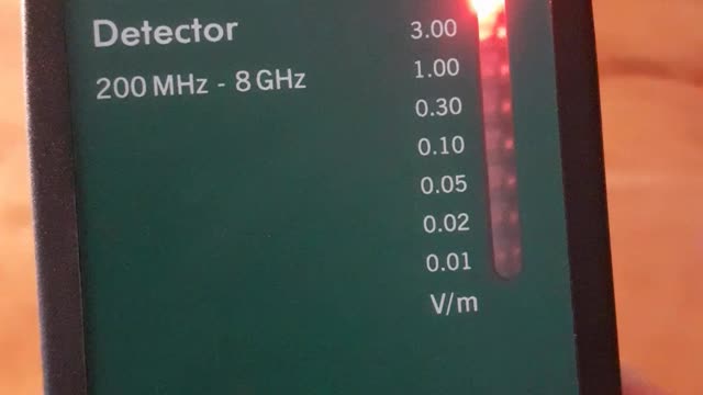 EMFields Acousticom 2 Electrosmog Detector - Test