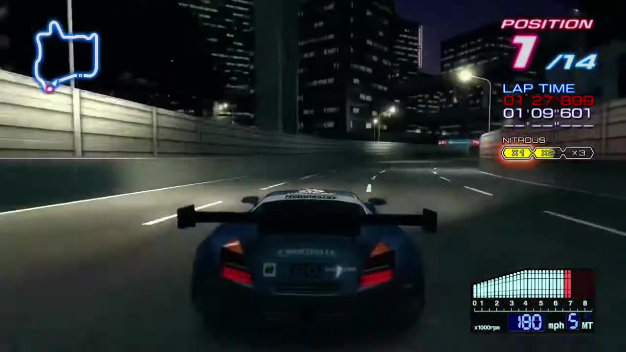 Ridge Racer 6 Basic Route #52 Gameplay(Career Walkthrough)