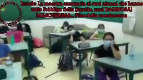 Israele e via le maschere!