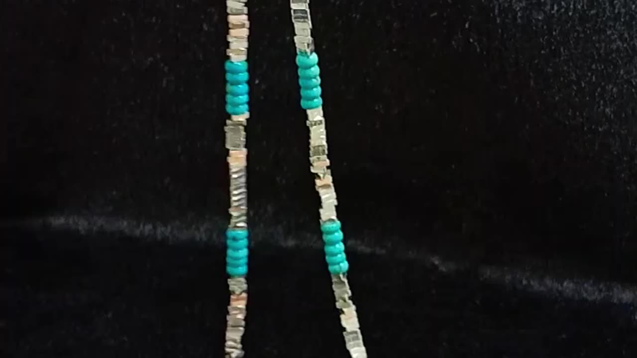 Natural turquoise and orange spiny oyster with 925 silver necklace handmade jewelry choker