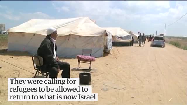 Gaza-Israel border calm one day after deadly protests