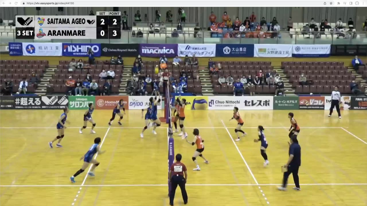 20231028 V-League Div1 AGEO vs ARANMARE