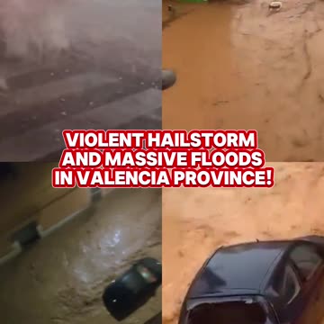 Massive floods in Valencia province Spain 🇪🇸 (29.10.2024)