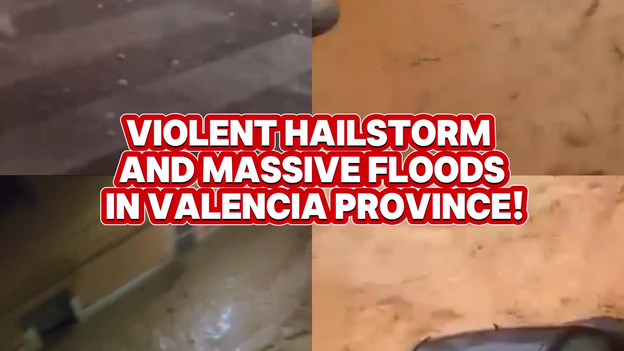 Massive floods in Valencia province Spain 🇪🇸 (29.10.2024)