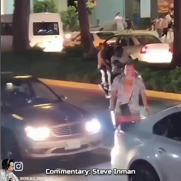 Road Rage: Old couple teaches young couple a lesson