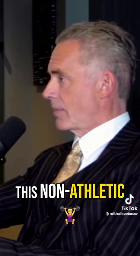 Jordan Peterson : "an F u if you dont like it " 😆