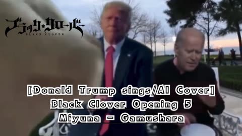 [Donald Trump AI Cover] Black Clover Opening 5 Miyuna - Gamushara