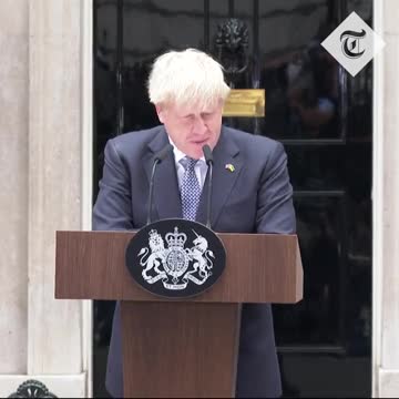 Boris Johnson resigns as Conservative Party leader