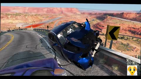 BeamNG online racing game crash test № 3