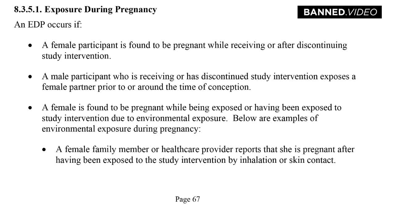 Vaccine Shedding Causing Miscarriages and Blood Clots in Unvaccinated Females - OC