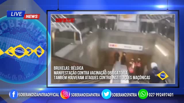 URGENTE: BRUXELAS PEGANDO FOGO CONTRA O PASSAPORTE DA COVID-19