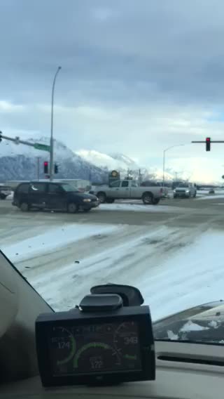 The sun is out in Palmer, Alaska!