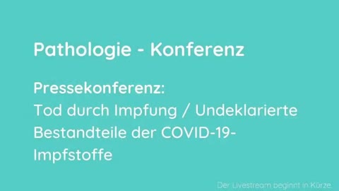 Pressekonferenz: Tod durch Impfung/Undeklarierte Bestandteile der COVID-19-Impfstoffe (Re-Upload)