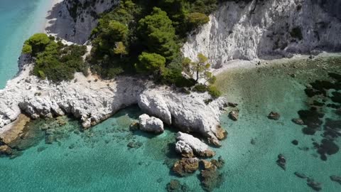 overhead beach