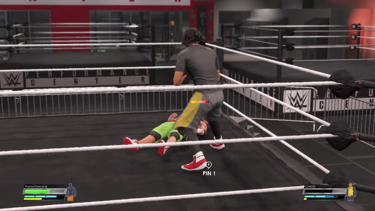 wwe myrise walkthrough part 11, fighting with Chase