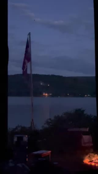 Watching the Fireworks from Bank to Shiny Bank